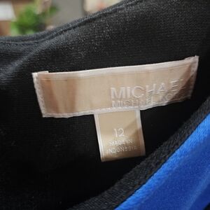 Michael Kors Black and Blue Dress